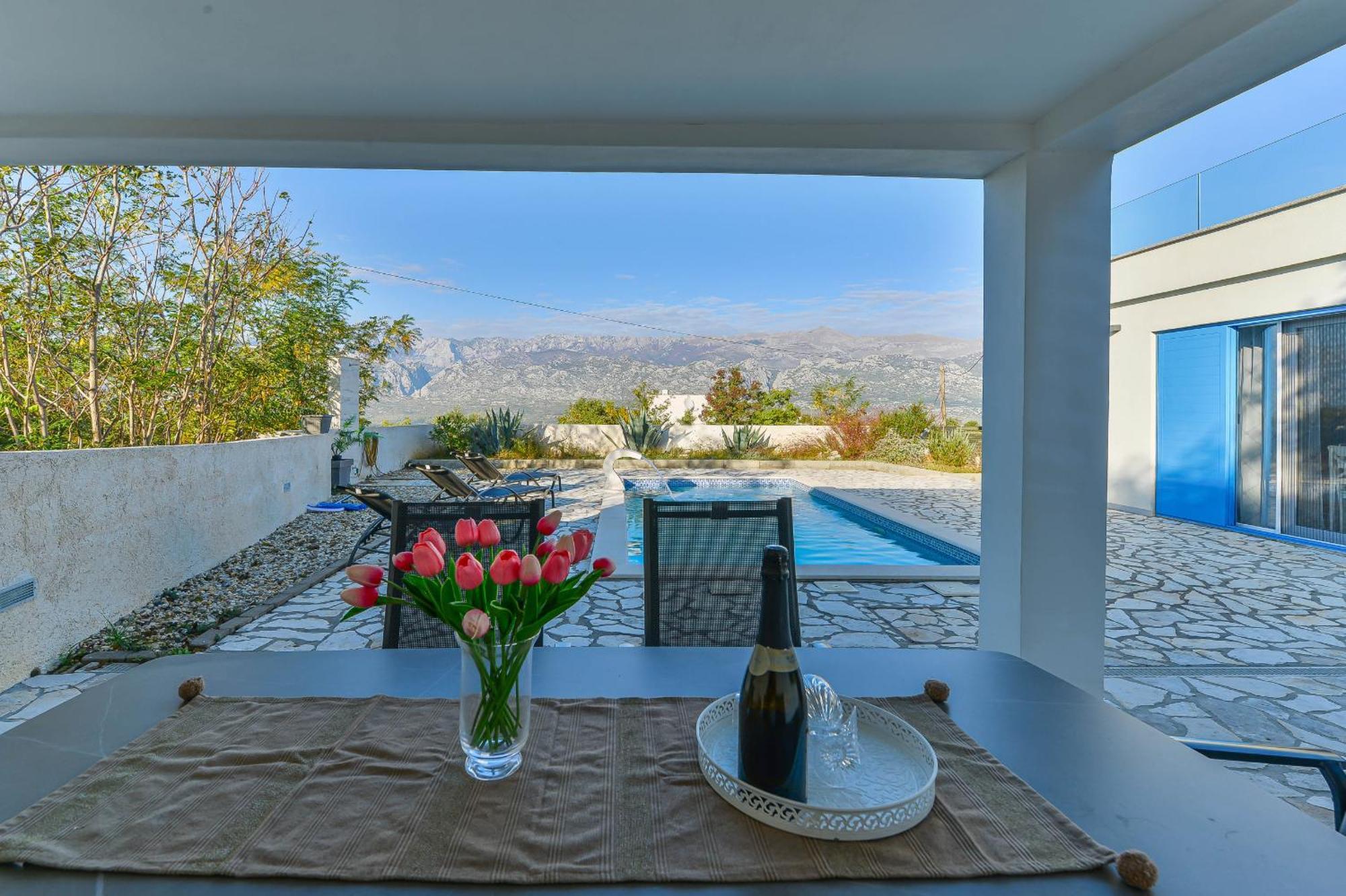 Villa Anna With Pool, Zadar County Vinjerac Eksteriør billede