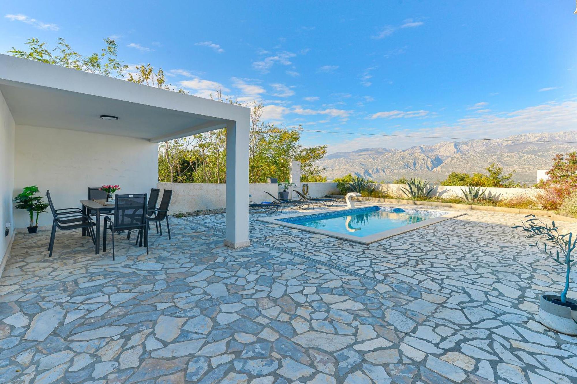 Villa Anna With Pool, Zadar County Vinjerac Eksteriør billede